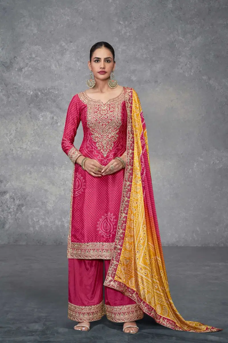 Takshvi Colour Edition By Gulkayra Chinon Readymade Suits Orders In India